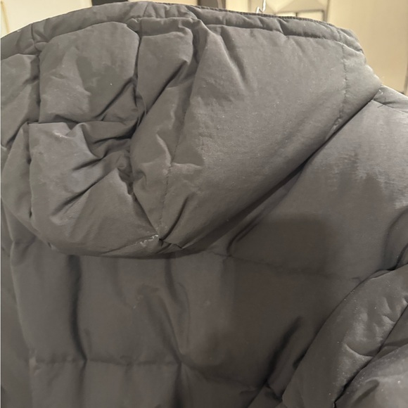 Patagonia Downdrift Black Hooded Parka XL - Picture 4 of 17